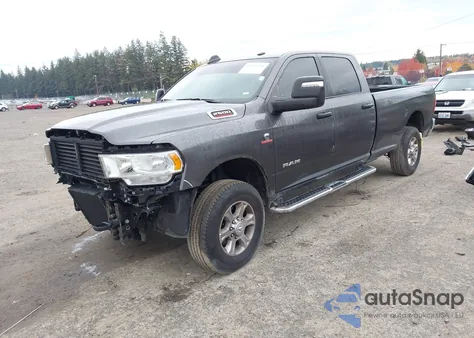 2023 Ram 2500 Big Horn 4X4 8' Box from USA, damaged, VIN 3C6UR5JL0PG651400